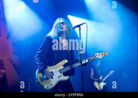 22 mai 2024 : Glenn Hughes joue des classiques Deep Purple lors d'un concert à Milan, en Italie Banque D'Images