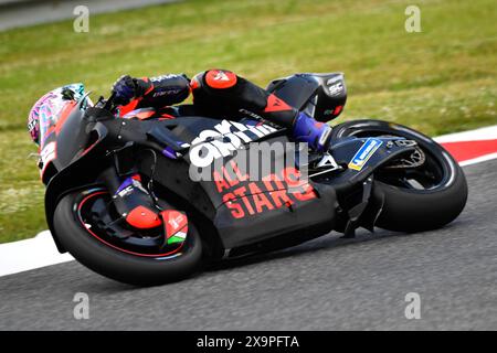 Mugello, Italie. 02 juin 2024. Course MotoGP gran premio d'Italia Brembo vainqueur Maverick Vinales 12 Espagne Aprilia Racing Team pendant Gran Premio dÂ&#x80;&#x99;Italia Brembo - course, Championnat du monde MotoGP à Mugello, Italie, 02 juin 2024 crédit : Agence photo indépendante/Alamy Live News Banque D'Images