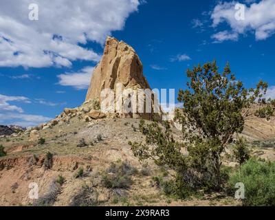 Falaises le long de Cottonwood Canyon Road 400, Grand Staircase-Escalante National Monument, Utah. Banque D'Images