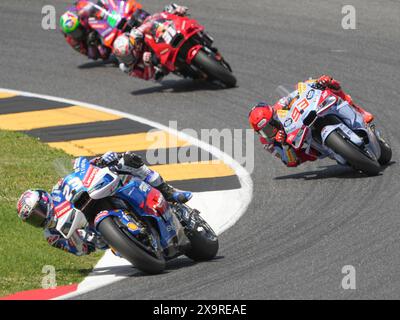 Scarperia, Italie. 02 juin 2024. Lors du MotoGP Brembo Italian Grand Prix Race MotoGP samedi, MotoGP of Italy au Mugello circuit le 2 juin 2024 à Scarperia, Italie. (Photo de Fabio Averna/Sipa USA) crédit : Sipa USA/Alamy Live News Banque D'Images