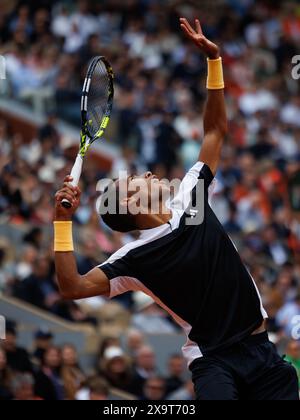 Paris, France. 02 juin 2024. Roland Garros, 02 juin 2024 : Felix Auger Aliassime (CAN) lors de l'Open de France 2024. Alamy Live News/Corleve crédit : Corleve/Alamy Live News Banque D'Images