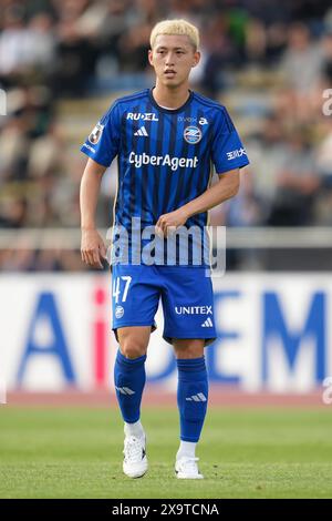 Machida Gion Stadium, Tokyo, Japon. 1er juin 2024. Shunta Araki (Zelvia), 1er JUIN 2024 - Football/Football : 2024 J1 League match entre le FC Machida Zelvia 1-3 Albirex Niigata au Machida Gion Stadium, Tokyo, Japon. Crédit : AFLO SPORT/Alamy Live News Banque D'Images