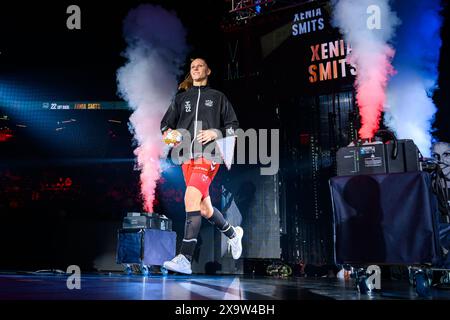 Budapest, Hongrie. 01 juin 2024. Budapest, Hongrie : Handball EHF CL finale 4 - demi-finale - Metz Handball - SG BBM Bietigheim Xenia Smits (Bietigheim) crédit : Marco Wolf/Wolf-sportfoto/Marco Wolf/dpa/Alamy Live News Banque D'Images