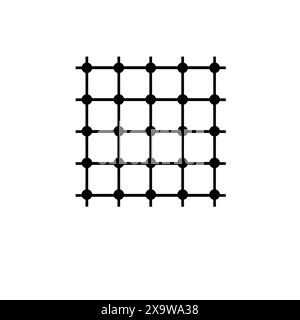 Icône de vecteur plat solide de support de canne à pêche isolé sur fond blanc. Illustration de Vecteur