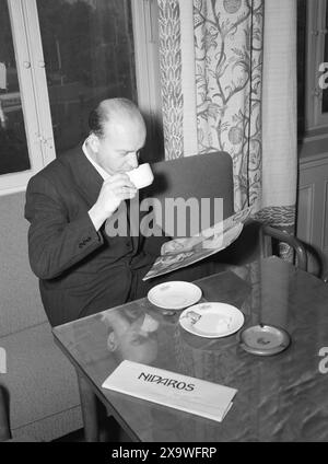 Aktuell 1946 : Stortingsreportasjen . Tous les makt i denne sal. Foto : TH Skotaam / Aktuell / NTB ***Foto er ikke bildebehandlet*** le texte de cette image est traduit automatiquement Banque D'Images