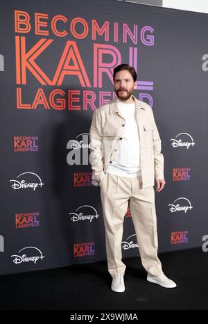 Madrid, Espagne. 03 juin 2024. Daniel Brühl lors de la présentation de 'Becoming Karl Lagerfeld' à Madrid, Madrid 3 juin 2024 crédit : CORDON PRESS/Alamy Live News Banque D'Images