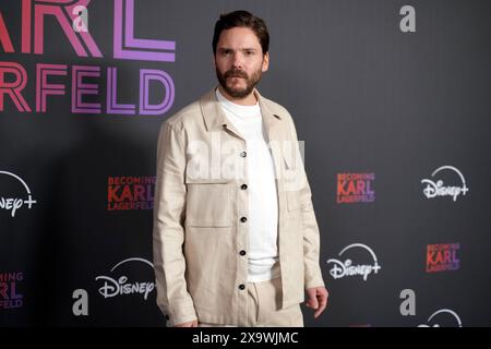 Madrid, Espagne. 03 juin 2024. Daniel Brühl lors de la présentation de 'Becoming Karl Lagerfeld' à Madrid, Madrid 3 juin 2024 crédit : CORDON PRESS/Alamy Live News Banque D'Images