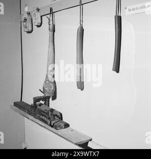 Réel 11- 1945 : la Norvège «illégale» se révèle. Exposition de presse illégale. Photo : Leif Ørnelund / Aktuell / NTB ***photo non traitée *** Banque D'Images