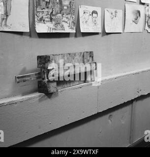 Réel 11- 1945 : la Norvège «illégale» se révèle. Exposition de presse illégale. Photo : Leif Ørnelund / Aktuell / NTB ***photo non traitée *** Banque D'Images