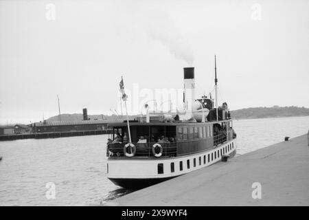 Current 1946 : la lutte pour partir en vacances. Photo : Thorbjørn Skotaam / Aktuell / NTB ***la photo n'est pas traitée*** Banque D'Images