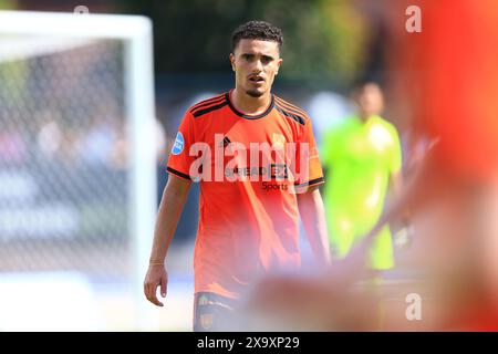 Copenhague, Danemark. 01 juin 2024. Adam Ahmad (11 ans) de Hilleroed Fodbold vu lors du match NordicBet Liga entre B.93 et Hilleroed Fodbold au stade d'Osterbro à Copenhague. (Crédit photo : Gonzales photo - Christian Midtgaard). Banque D'Images