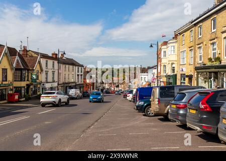 High Street, Halstead, Essex, Angleterre, Royaume-Uni Banque D'Images
