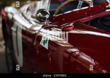 1953 Alfa Romeo 3000 Disco volante, participant au Trophée Peter Collins lors de la 81e réunion des membres, Goodwood Motor Racing circuit, Chichester, Royaume-Uni Banque D'Images