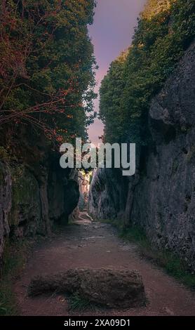 une matinée dans la ville enchantée de cuenca Banque D'Images