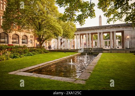 Southport, Sefton, Merseyside. Monument Southport Banque D'Images