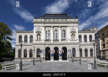 Galerie nationale de Slovénie, Ljubljana Banque D'Images