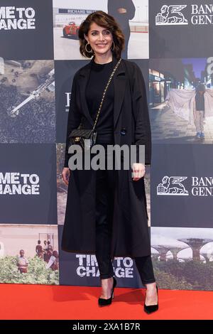 Caterina Murino pendant le Photocall du film TIME TO CHANGE, 3 juin 2024 au Cinema the Space, Rome, Italie crédit : Live Media Publishing Group/Alamy Live News Banque D'Images