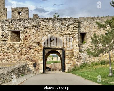 La porte du despote, la forteresse de Belgrade à Kalemegdan Banque D'Images