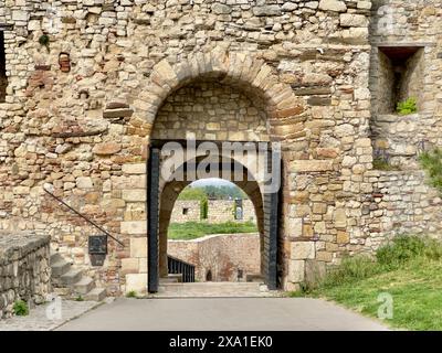 La porte du despote, la forteresse de Belgrade à Kalemegdan Banque D'Images