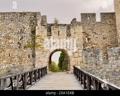 La porte du despote, la forteresse de Belgrade à Kalemegdan Banque D'Images