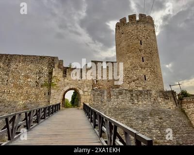 La porte du despote, la forteresse de Belgrade à Kalemegdan Banque D'Images