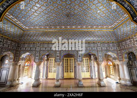 Rang Mandir, City Palace, Jaipur, Rajasthan, Inde, Asie du Sud. Banque D'Images