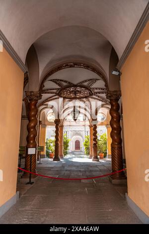 Turin, Italie - 28 mars 2022 : Palais Asinari di San Marzano ou Palais Turati, érigé entre 1684 et 1686, conçu par Michelangelo Garove, sur demande Banque D'Images