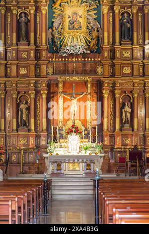 Grenade, Espagne - 26 février 2022 : le Sanctuaire de Perpetuo Socorro est une église de Grenade, une communauté autonome d'Andalousie, en Espagne. Banque D'Images