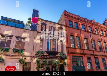 Vue du pub Old Nags Head, Manchester, Lancashire, Angleterre, Royaume-Uni, Europe Copyright : FrankxFell 844-33100 DATE D'ENREGISTREMENT NON INDIQUÉE Banque D'Images