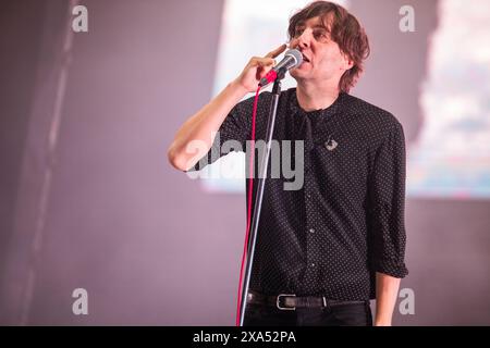 Barcelone, Espagne. 2024.05.29. Le groupe de Phoenix se produit sur scène au Primavera Sound le 29 mai 2024 à Barcelone, Espagne. Banque D'Images