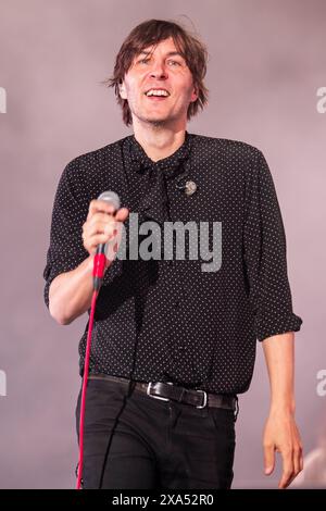 Barcelone, Espagne. 2024.05.29. Le groupe de Phoenix se produit sur scène au Primavera Sound le 29 mai 2024 à Barcelone, Espagne. Banque D'Images