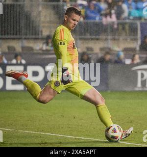 CHESTER, PA, États-Unis - 15 MAI 2024 - MLS match entre Philadelphia Union et New York City FC au Subaru Park. Banque D'Images