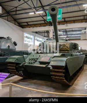 Char Centurion au Musée des véhicules blindés à Saumur, France Banque D'Images