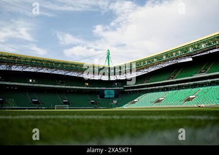 Lisbonne, Portugal. 04 juin 2024. Lisbonne, Portugal, 04 juin 2024 : stade avant le match amical international entre le Portugal et la Finlande à l'Estadio Jose Alvalade à Lisbonne, Portugal. (Pedro Porru/SPP) crédit : SPP Sport Press photo. /Alamy Live News Banque D'Images