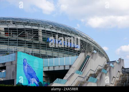 Aviva Stadium, Dublin, Irlande. 4 juin 2024. International Football Friendly, la République d'Irlande contre la Hongrie ; l'extérieur du stade Aviva avant le coup d'envoi crédit : action plus Sports/Alamy Live News Banque D'Images