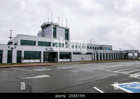 JA Douglas McCurdy Sydney Airport à glace Bay, Nouvelle-Écosse, Canada Banque D'Images