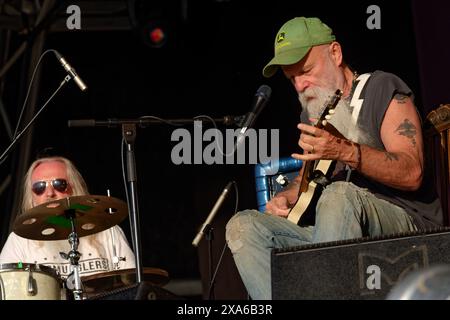 Seasick Steve, Wychwood Festival, Cheltenham, Gloucestershire, Royaume-Uni, 31/05/2024, Credit:Michael Palmer/Alamy Live News Banque D'Images