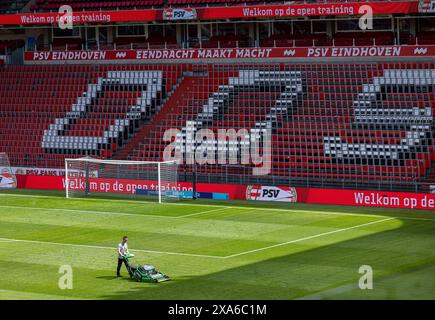 Le stade Philips d'Eindhoven, pays-Bas Banque D'Images