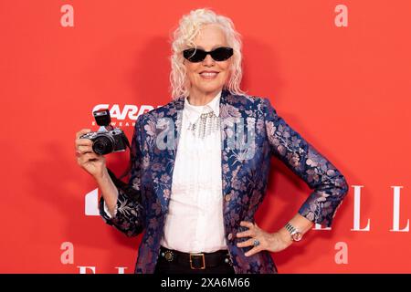 Madrid, Espagne. 03 juin 2024. Ellen von Unwerth a assisté à 'The ELLE style Awards 2024' Photocall au Palacio de Cibeles. (Photo de Nacho Lopez/SOPA images/SIPA USA) crédit : SIPA USA/Alamy Live News Banque D'Images