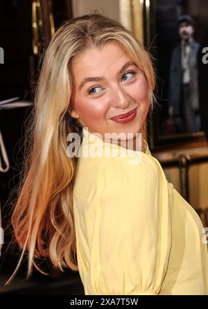 Londres, Royaume-Uni. 04 juin 2024. Anais Gallagher assiste à la soirée presse pour 'A View from the Bridge' au Theatre Royal Haymarket de Londres. Crédit : SOPA images Limited/Alamy Live News Banque D'Images