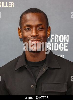 Londres, Royaume-Uni. 04 juin 2024. Micheal Ward assiste à la soirée presse pour 'A View from the Bridge' au Theatre Royal Haymarket de Londres. Crédit : SOPA images Limited/Alamy Live News Banque D'Images