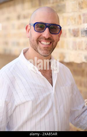 Londres, Royaume-Uni . 05 juin 2024 . Le réalisateur Stephen Robert Morse a photographié lors d'un appel photo pour la sortie de 'How to Rob a Bank', sorti le 24 juin 05 sur Netflix, qui s'est tenu à la Kings Cross. Crédit : Alan d West/Alamy Live News Banque D'Images