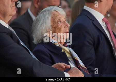 Die Holocaustueberlebende Margot Friedlaender AM 4. Juni 2024 à Berlin. USAGE ÉDITORIAL EXCLUSIF *** survivante de l'Holocauste Margot Friedlaender le 4 juin 2024 à Berlin USAGE ÉDITORIAL EXCLUSIF Copyright : epd-bild/ChristianxDitsch D24D0604GencMedallieFriedlaender133413 Banque D'Images