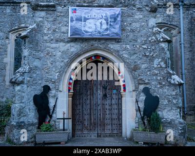 Eastchurch, Kent, Royaume-Uni. 5 juin 2024. Préparation du 80e anniversaire du jour J vue à Eastchurch, Kent. Crédit : James Bell/Alamy Live News Banque D'Images