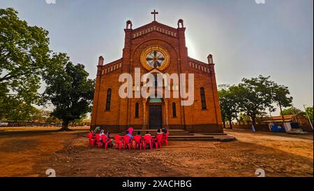 Cathédrale de Mary, Wau, Western Bahr el Ghazal, Soudan du Sud, Afrique Copyright : MichaelxRunkel 1184-11400 usage éditorial exclusif Banque D'Images