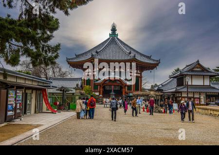 NAN endo, Hall octogonal méridional, temple Kofukuji, site du patrimoine mondial de l'UNESCO, Nara, Kansai, Honshu, Japon, Asie Copyright : MichaelxRunkel 1184-11796 Banque D'Images