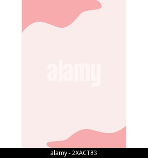 Bannière de voeux rose. Fond géométrique. Illustration vectorielle. Conception de fond de couleur abstraite. Composition à gradient de fluide. Illustration créative. Illustration de Vecteur