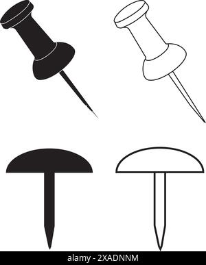 Modèle d'illustration vectorielle de conception d'icône d'ongle Illustration de Vecteur