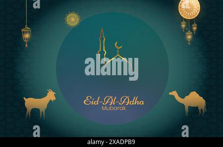 Eid-al-adha Illustration de Vecteur