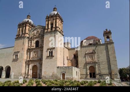 Mexique, Oaxaca, ville d'Oaxaca, église Santo Domingo de Guzman, a commencé en 1570 Banque D'Images